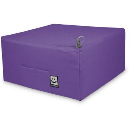 Pouf Lit 1 place Similicuir Indoor Lavande Happers Unique Lilas - Lilas