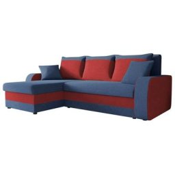 Canapé d'angle Miami 195, Mikrofaza 0012 + Mikrofaza 0034, Fonction de couchage, Boîte de literie,