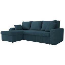 Canapé d'angle Miami 195, Poso 05, Fonction de couchage, Boîte de literie, 238x147x80cm - Poso 05