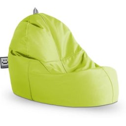 Pouf Lounge Similicuir Indoor Vert Happers Vert