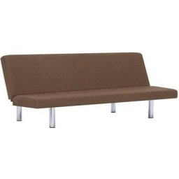 Canapé-lit Taupe Polyester Canapé-lit Marron Polyester vidaXL - Brown