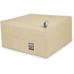 Pouf Lit 1 place Similicuir Indoor Écru Happers Unique Écru - Écru