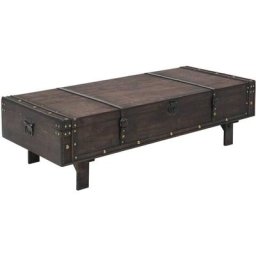 Table basse Bois massif style vintage 120 x 55 x 35 cm Vidaxl n/a
