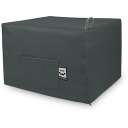 Pouf Lit Confort Gris Fonçé Unique Gris - Gris