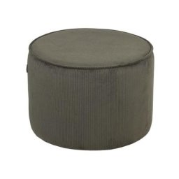 Label51 - Pouf Tibo 55x55x40 cm Vert armée Corde nervurée Army