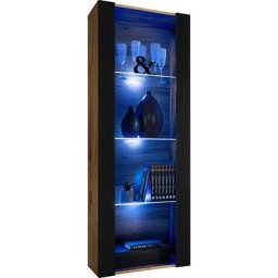 Open Vertical 159 Wotan Mat & Noir Mat sans led - Wotan Mat & Noir Mat