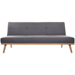 Atmosphera - Canapé Banquette Dohan Gris Foncé créateur d'intérieur - Gris foncé