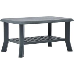 Bonnevie - Table basse Table d'appoint pour Salon Chambre - Vert 90 x 60 x 46 cm Plastique BV408367