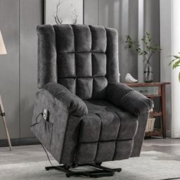 Fauteuil de relaxation électrique fauteuil releveur inclinable 160o avec repose-pied ajustable,