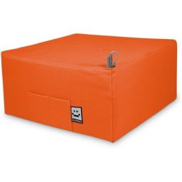 Pouf Lit 1 place Similicuir Indoor Orange Happers Unique Orange - Orange