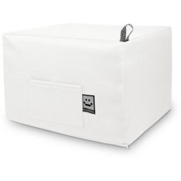Pouf Lit Confort Blanc Unique blanc - blanc