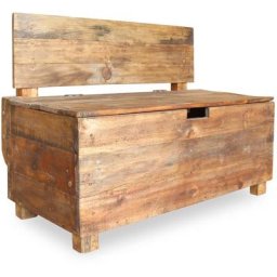 Banc Bois de récupération 86 x 40 x 60 cm Vidaxl Brun