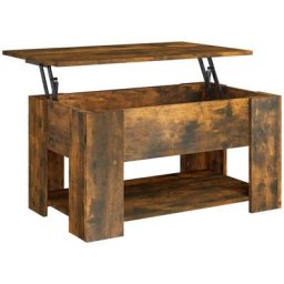 Vidaxl - Table basse Chêne fumé 79x49x41 cm Bois d'ingénierie Chêne fumé