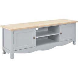 Meuble tv Gris 120 x 30 x 40 cm Bois Vidaxl Gris