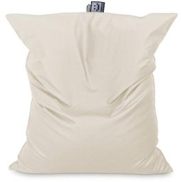 Big Pouf Similicuir Outdoor Écru Happers cru