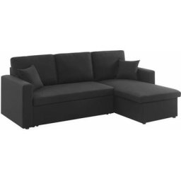 Alice's Garden - Canapé d'angle convertible en tissu - ida - 3 places, fauteuil d'angle réversible
