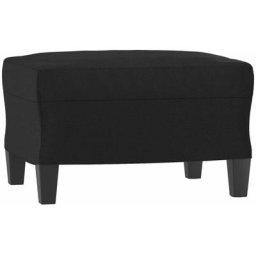 Repose-pied Noir 60x50x41 cm Similicuir Vidaxl Black
