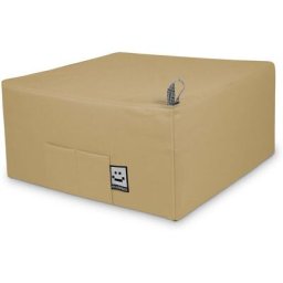 Pouf Lit 1 place Similicuir Indoor Beige Happers Unique Beige - Beige