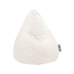 Pouf Fluffy Hearts xl Blanc - Blanc