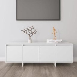 Meuble tv | Banc tv Armoire de rangement Blanc 120x30x40,5 cm Aggloméré 62920 - Blanc