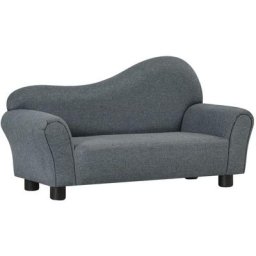 Canapé pour enfants Gris Tissu Vidaxl Gris