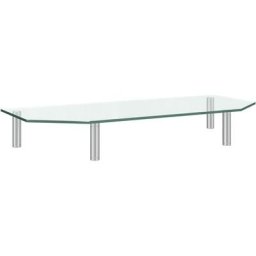 Vidaxl - Support de moniteur 60x26x8,6 cm Verre transparent