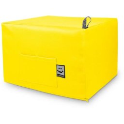 Pouf Lit Confort Jaune Unique Jaune - Jaune