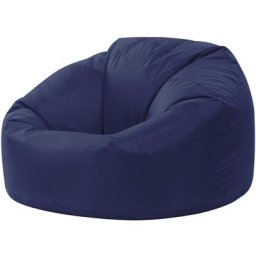 Bean Bag Bazaar - Pouf Classique, Pouf pour adultes - Grand, 85cm x 50cm - Résistant à l'eau, Poufs