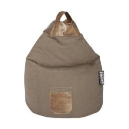 Pouf Jamie xl Chocolat - Chocolat