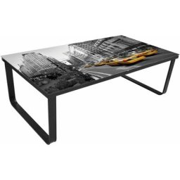 Table basse avec dessus de table rectangulaire
