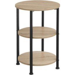 Tectake - Table d'appoint colchester 40x61cm - Table d'appoint de style industriel, table basse,