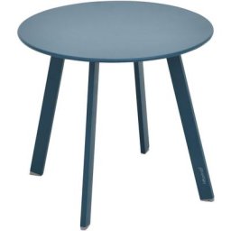 Hesperide - Table d appoint Saona bleu canard mat D50cm - Hespéride - Bleu canard