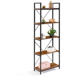 Idmarket - Etagère 5 niveaux dayton effet vieilli design industriel - Multicolore