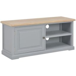 Bonnevie - Meuble tv pour Salon - Armoire tv Gris 90 x 30 x 40 cm Bois BV579500