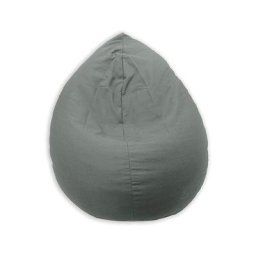Housse de pouf poire Gris Acomoda Textil