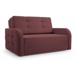 Canapé innovant avec fonction de couchage, meubles de salon, design élégant - Porto 120 - Bordeaux