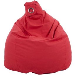 Poire en coton déhoussable Flo - Rouge