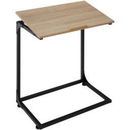 Tectake - Table d'appoint Ruston 55x35x66,5cm - Table d'appoint de style industriel, table