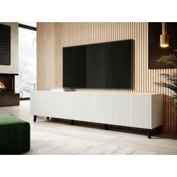 Bb Loisir - Meuble tv 200x53x40 cm Blanc palace meuble Hi-fi luxueux sideboeard commode sur pied