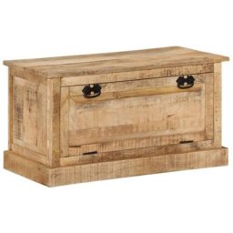 Banc de rangement de chaussures 85x40x45 cm Bois de manguier Vidaxl n/a