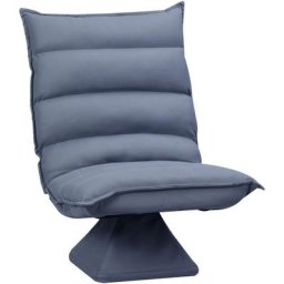 Fauteuil relax grand confort pivotant inclinaison réglable 5 niv. épais garnissage mousse haute