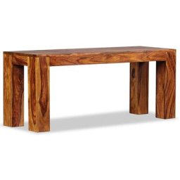 Banc Bois de Sesham massif 110 x 35 x 45 cm Vidaxl n/a
