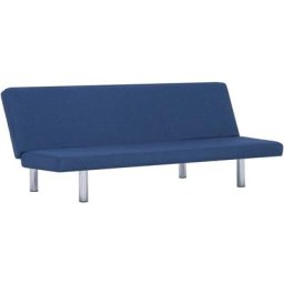 Canapé-lit Bleu Polyester vidaXL - Bleu