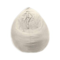 Housse de pouf poire Beige Acomoda Textil