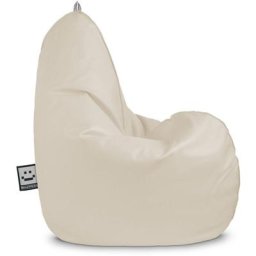 Pouf Poire Relax Similicuir Outdoor Écru Happers Enfant - Écru