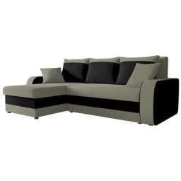 Canapé d'angle Miami 195, Mikrofaza 0014 + Mikrofaza 0015, Fonction de couchage, Boîte de literie,