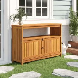 Table console Table d'entrée Bout de Canapé de jardin 110x35x75 cm bois massif d'acacia 24097