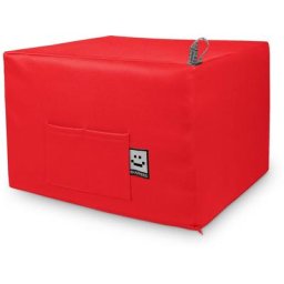 Pouf Lit Confort Rouge Unique rouge - rouge