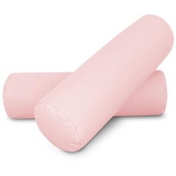 Happers - Coussin cylindrique 50x15 Rose pack 2 unités 50x15 Rose - Rose