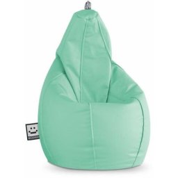 Pouf Poire Similicuir Indoor Menthe Happers xl - Menthe